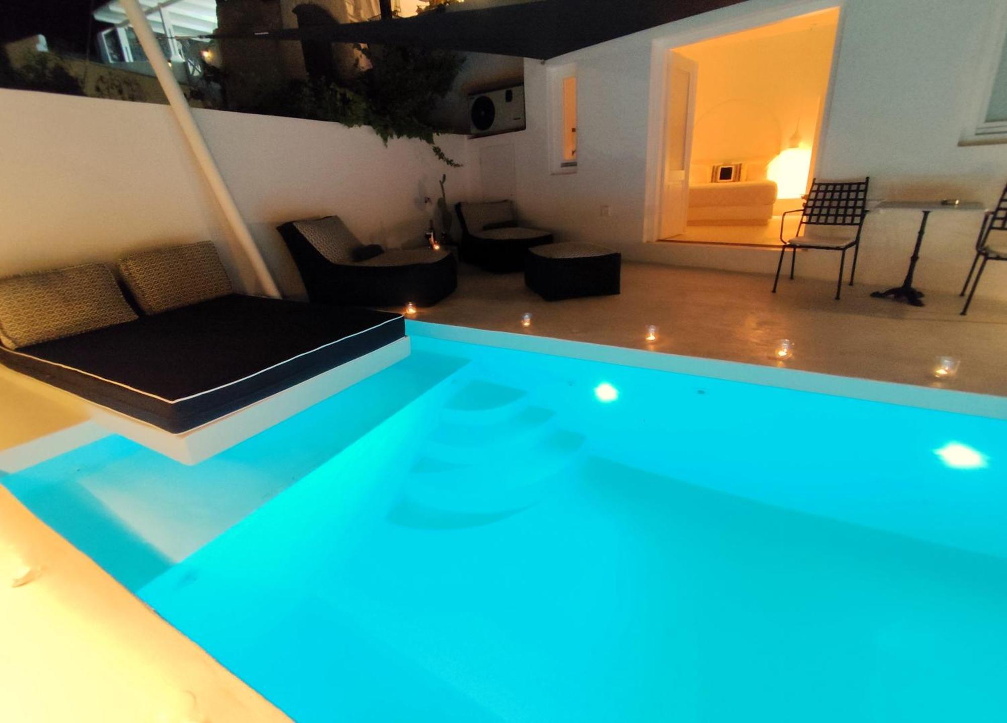 The Magic Luxury Cave Suites Vóthon Exteriér fotografie