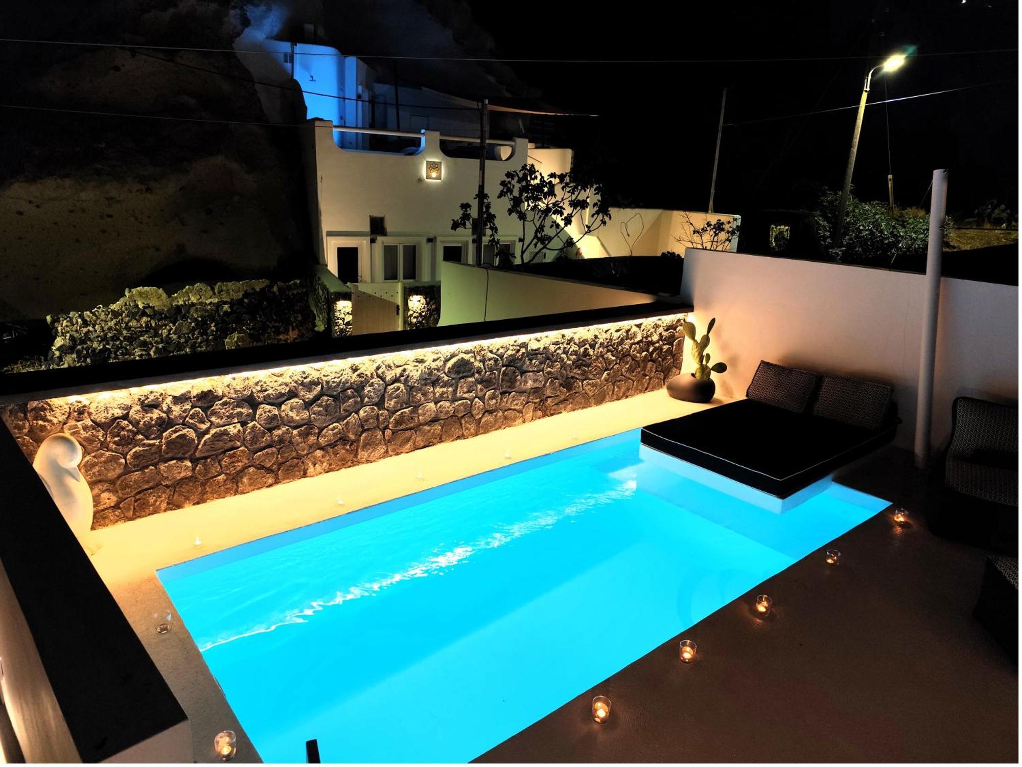 The Magic Luxury Cave Suites Vóthon Exteriér fotografie