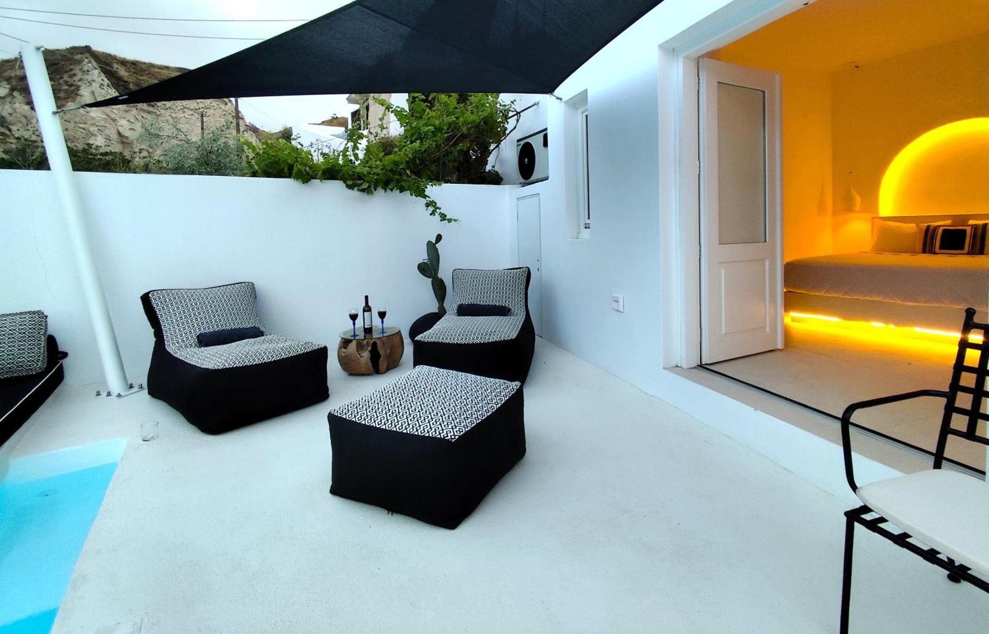 The Magic Luxury Cave Suites Vóthon Exteriér fotografie