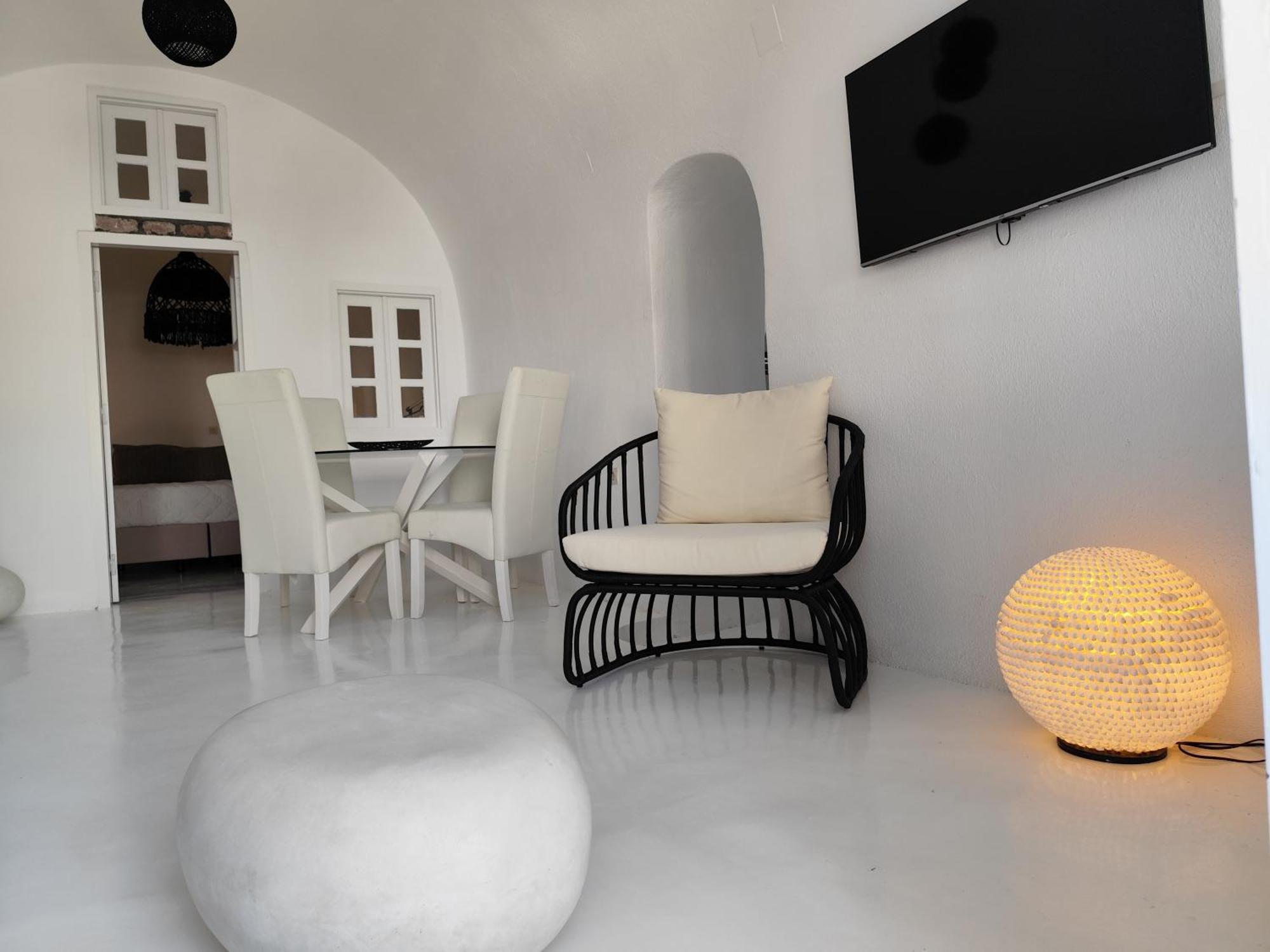 The Magic Luxury Cave Suites Vóthon Exteriér fotografie