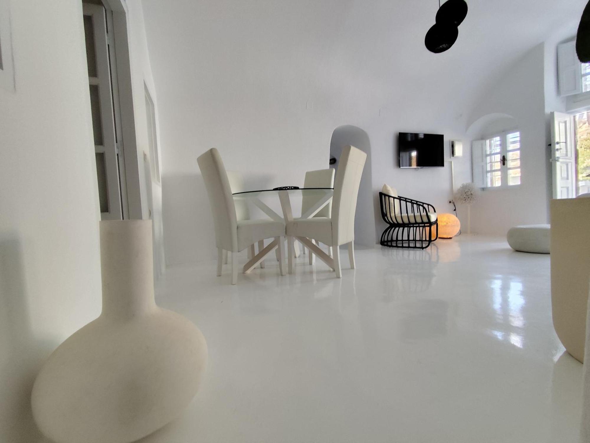 The Magic Luxury Cave Suites Vóthon Exteriér fotografie