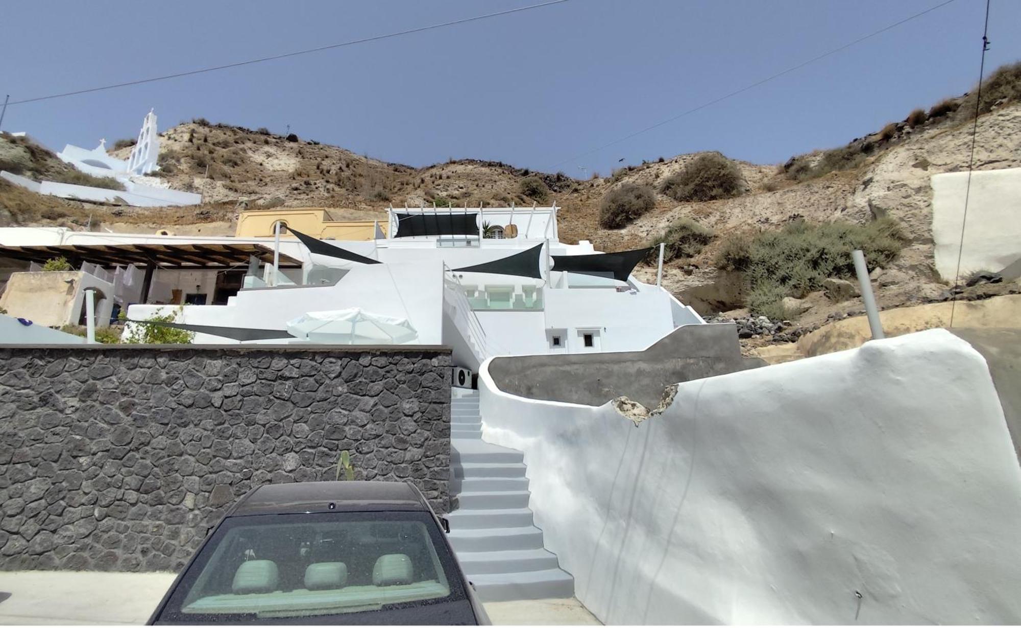 The Magic Luxury Cave Suites Vóthon Exteriér fotografie