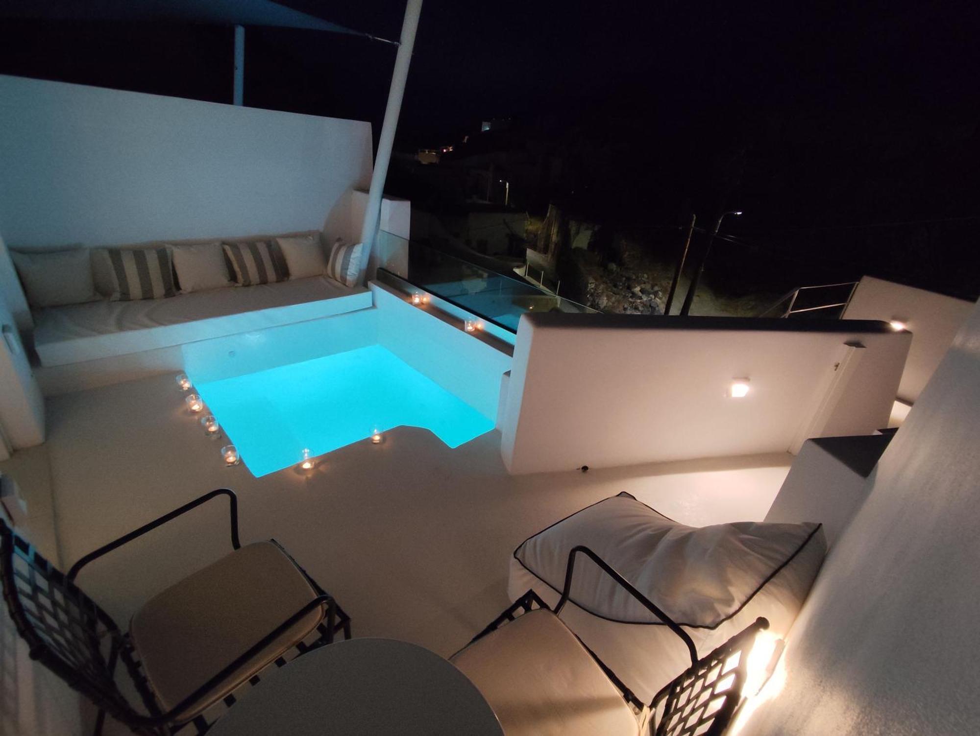 The Magic Luxury Cave Suites Vóthon Exteriér fotografie