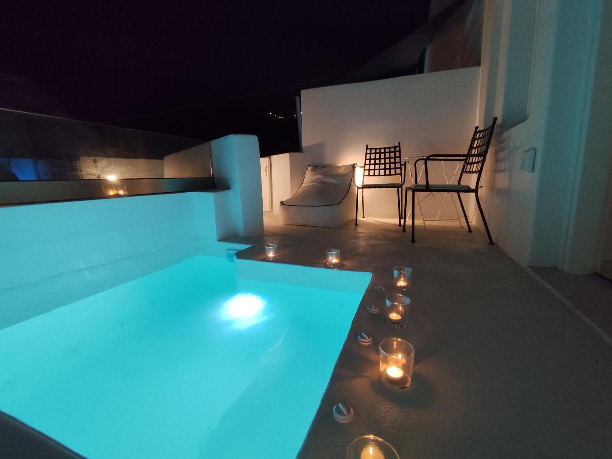 The Magic Luxury Cave Suites Vóthon Exteriér fotografie
