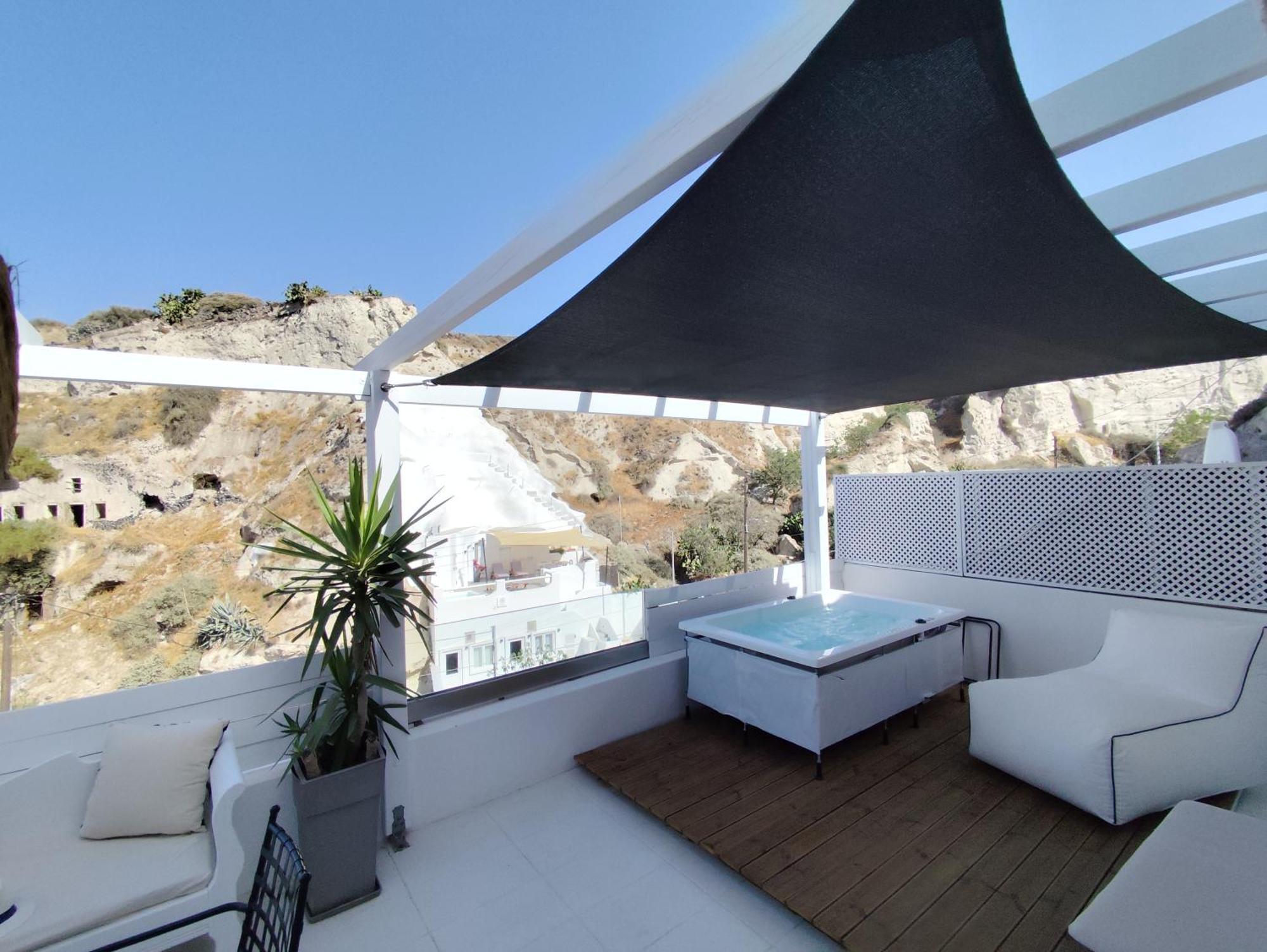 The Magic Luxury Cave Suites Vóthon Exteriér fotografie