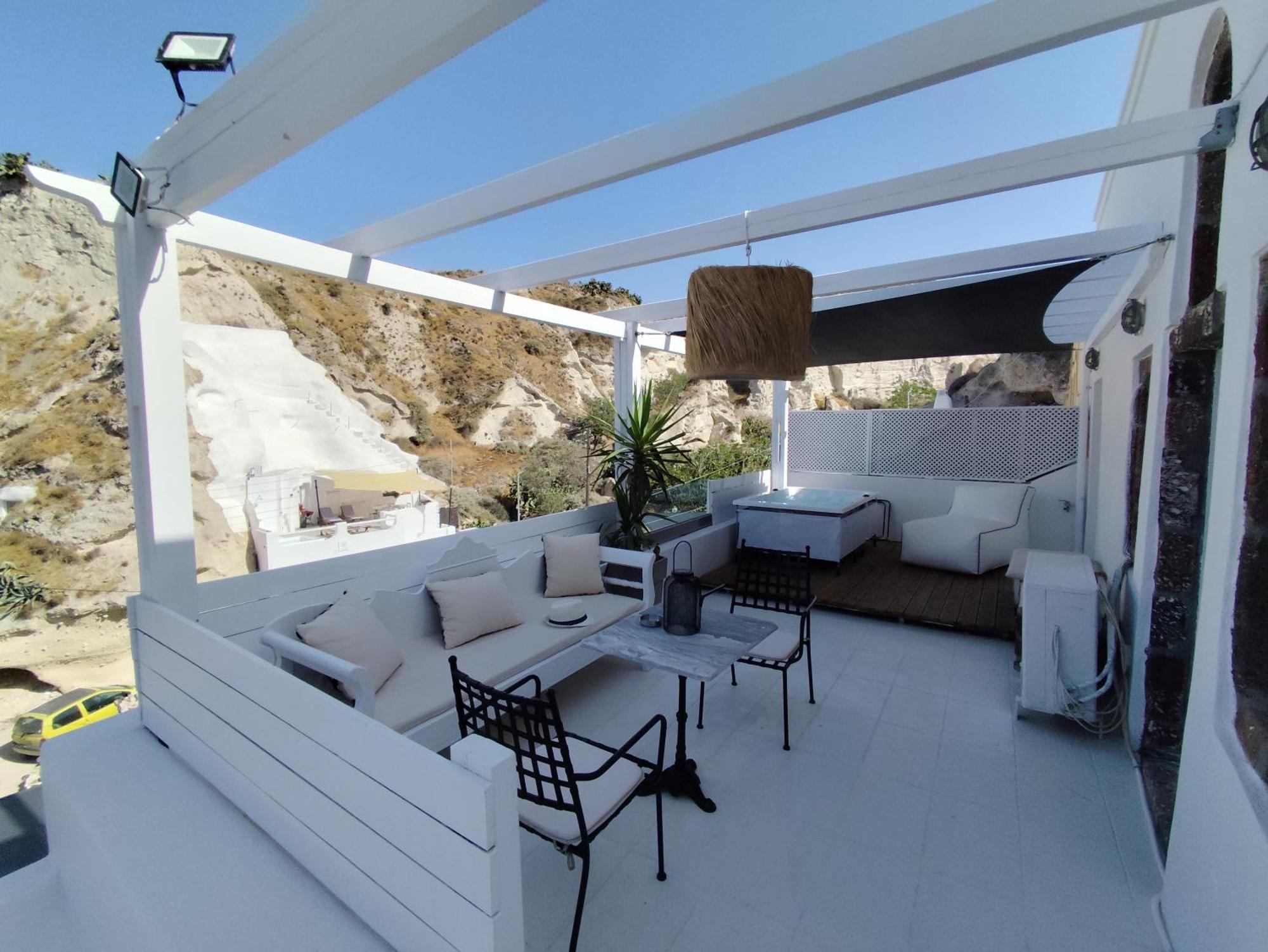 The Magic Luxury Cave Suites Vóthon Exteriér fotografie