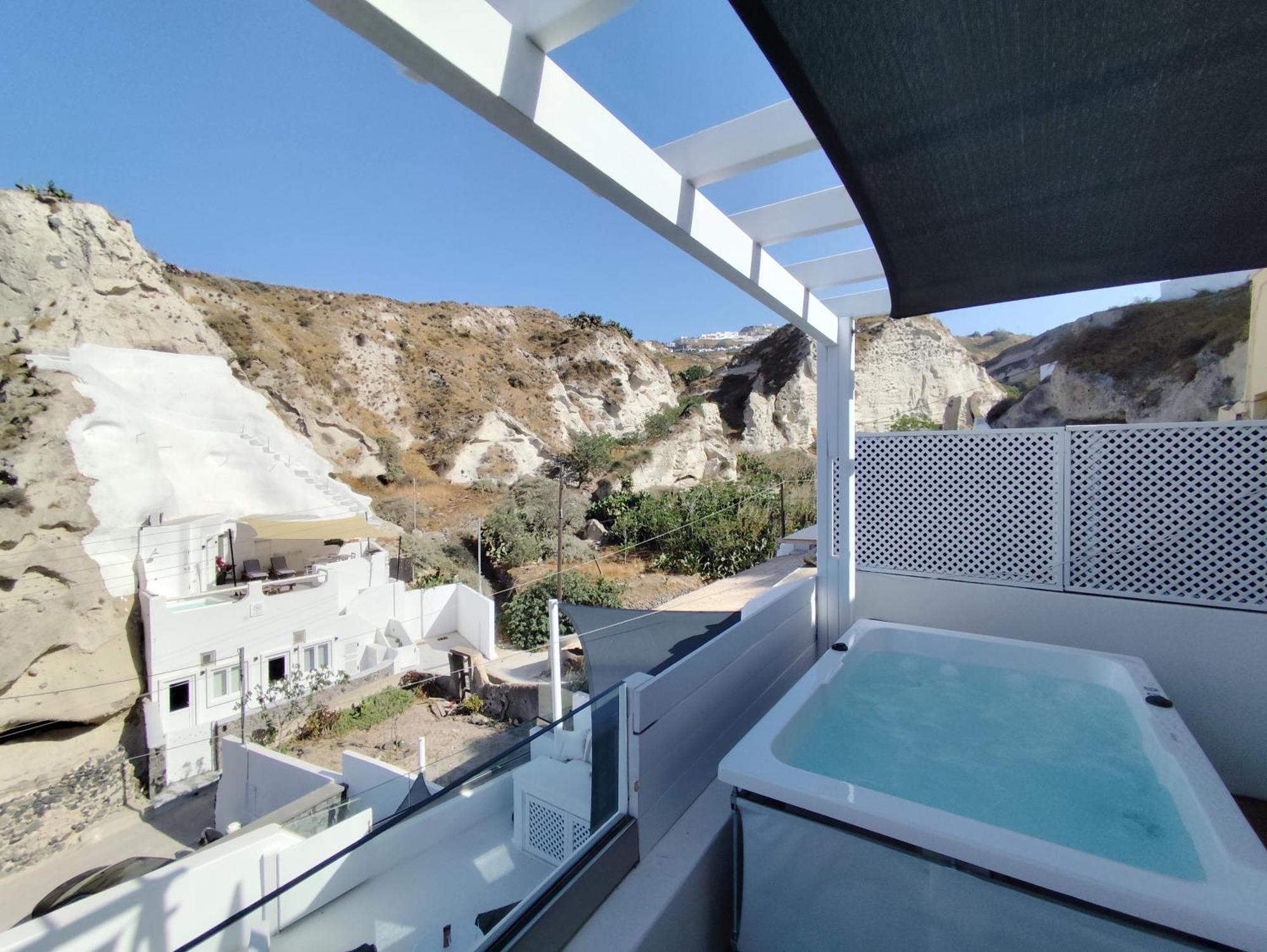 The Magic Luxury Cave Suites Vóthon Exteriér fotografie
