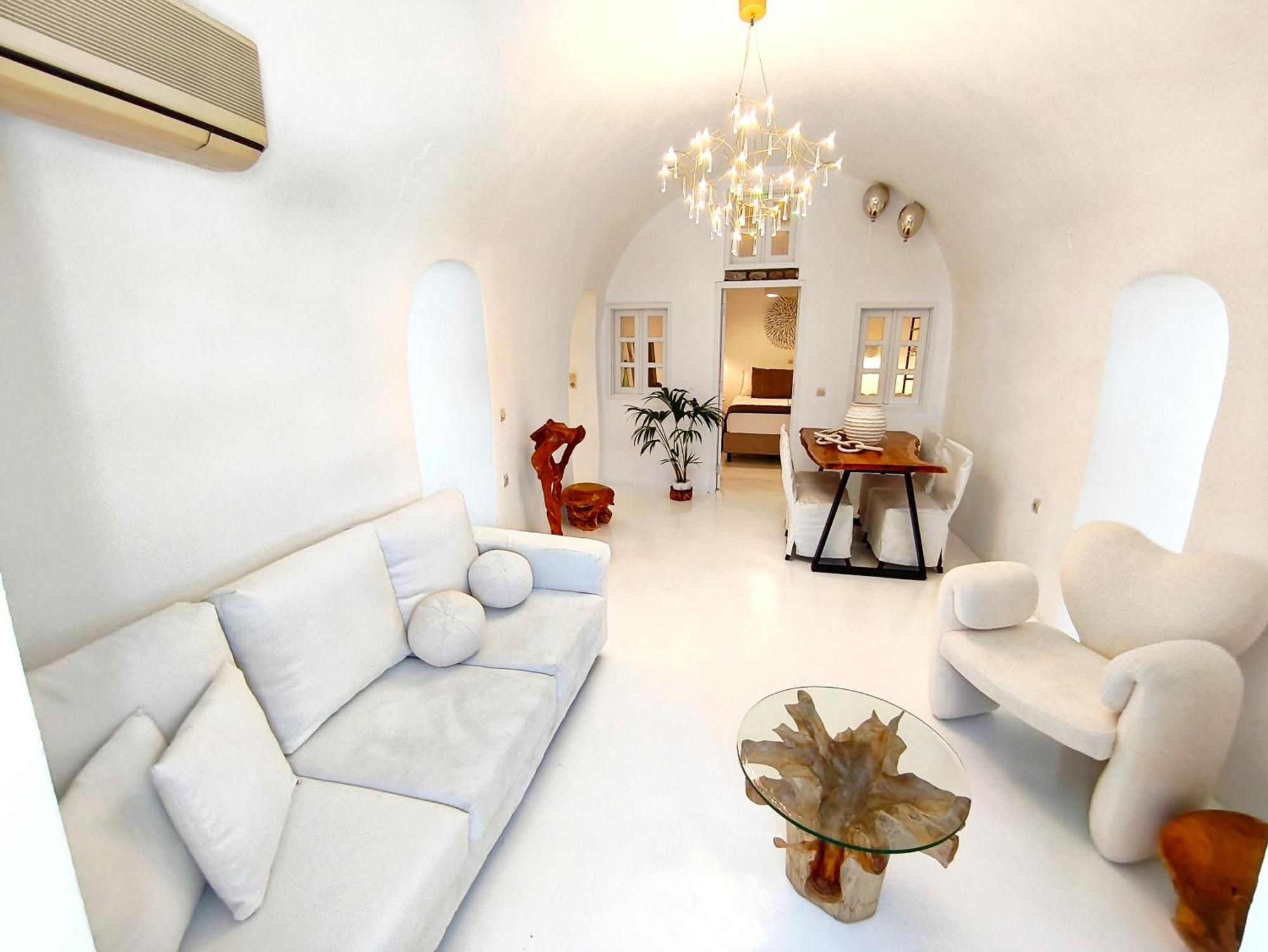 The Magic Luxury Cave Suites Vóthon Exteriér fotografie